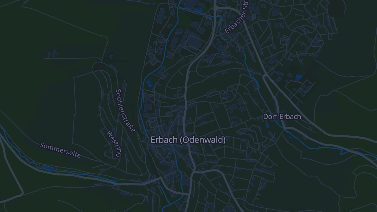 Karte von Erbach