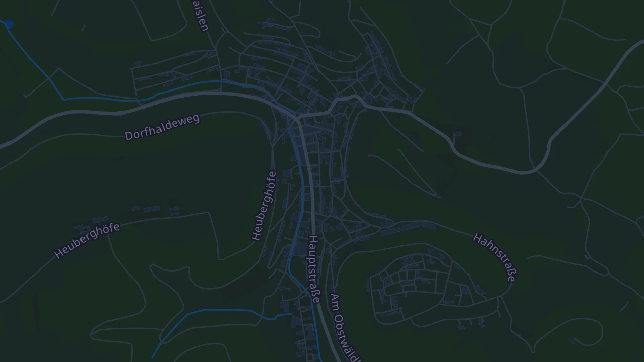 Karte von Onstmettingen