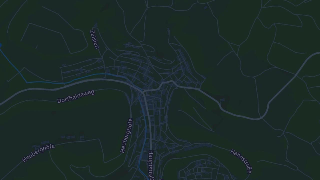 Karte von Onstmettingen