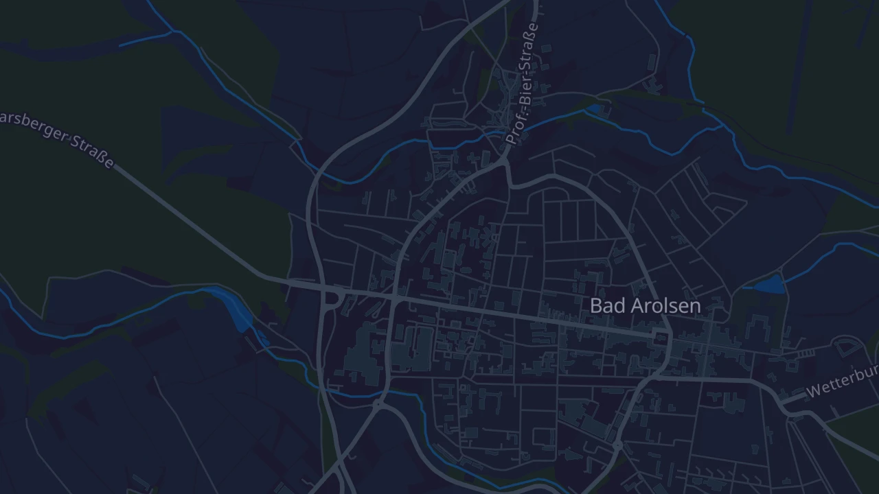 Karte von Bad Arolsen
