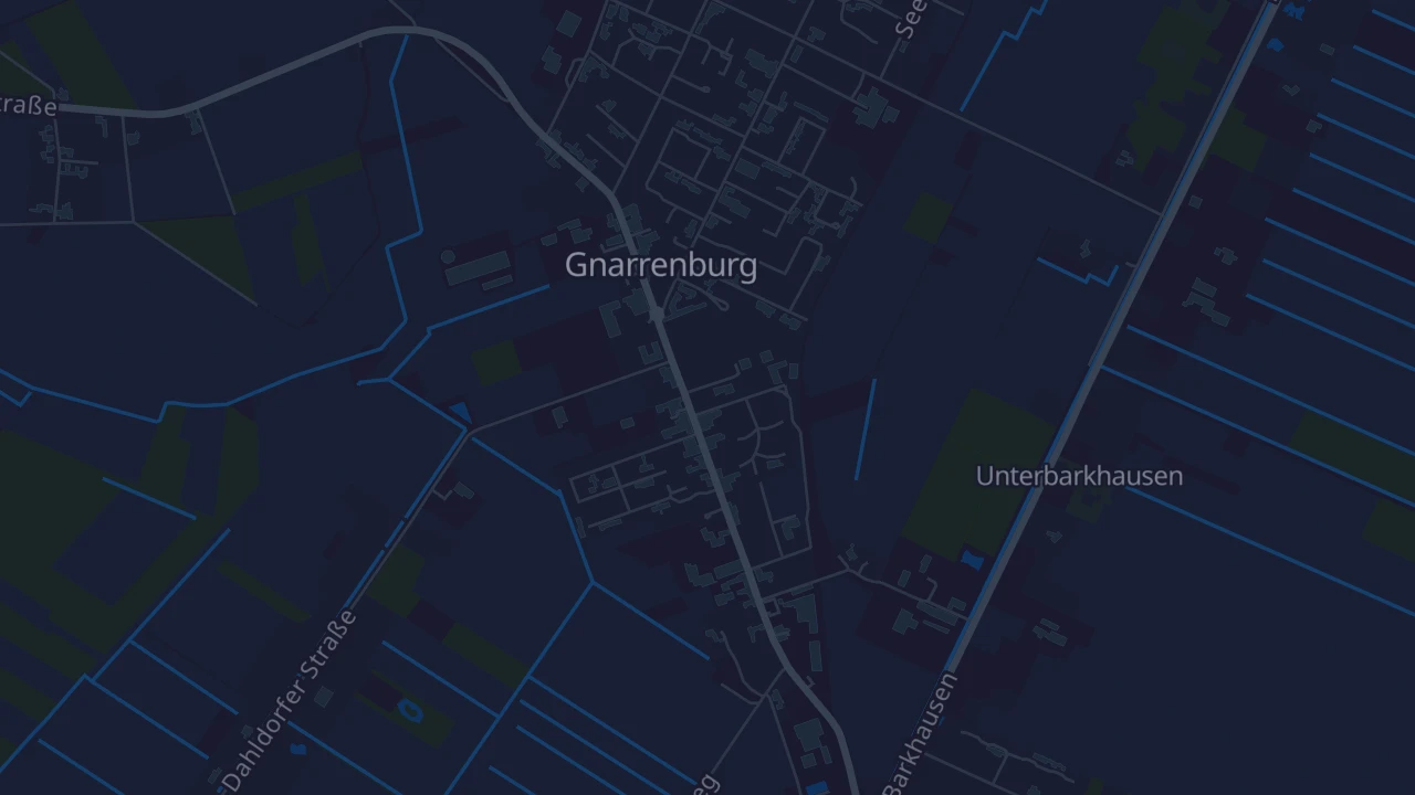 Karte von Gnarrenburg