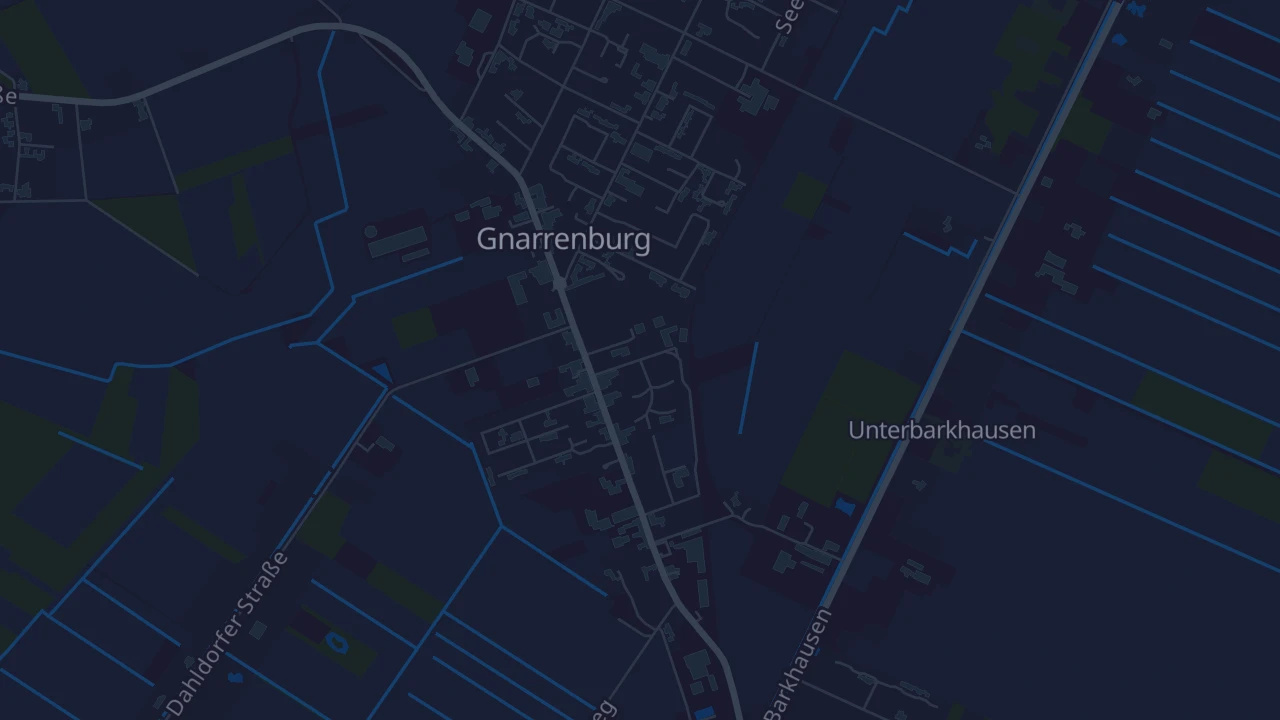 Karte von Gnarrenburg