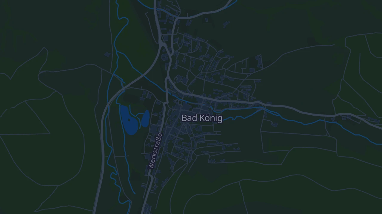 Karte von Bad König