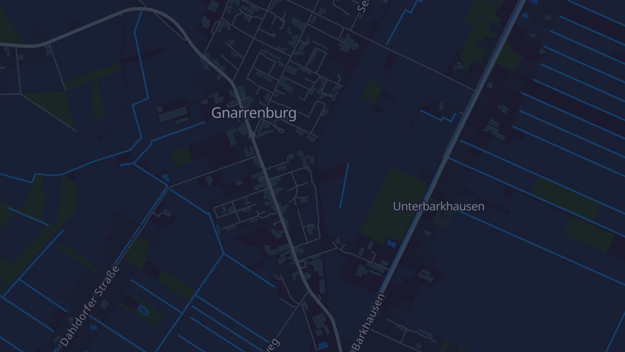 Karte von Gnarrenburg