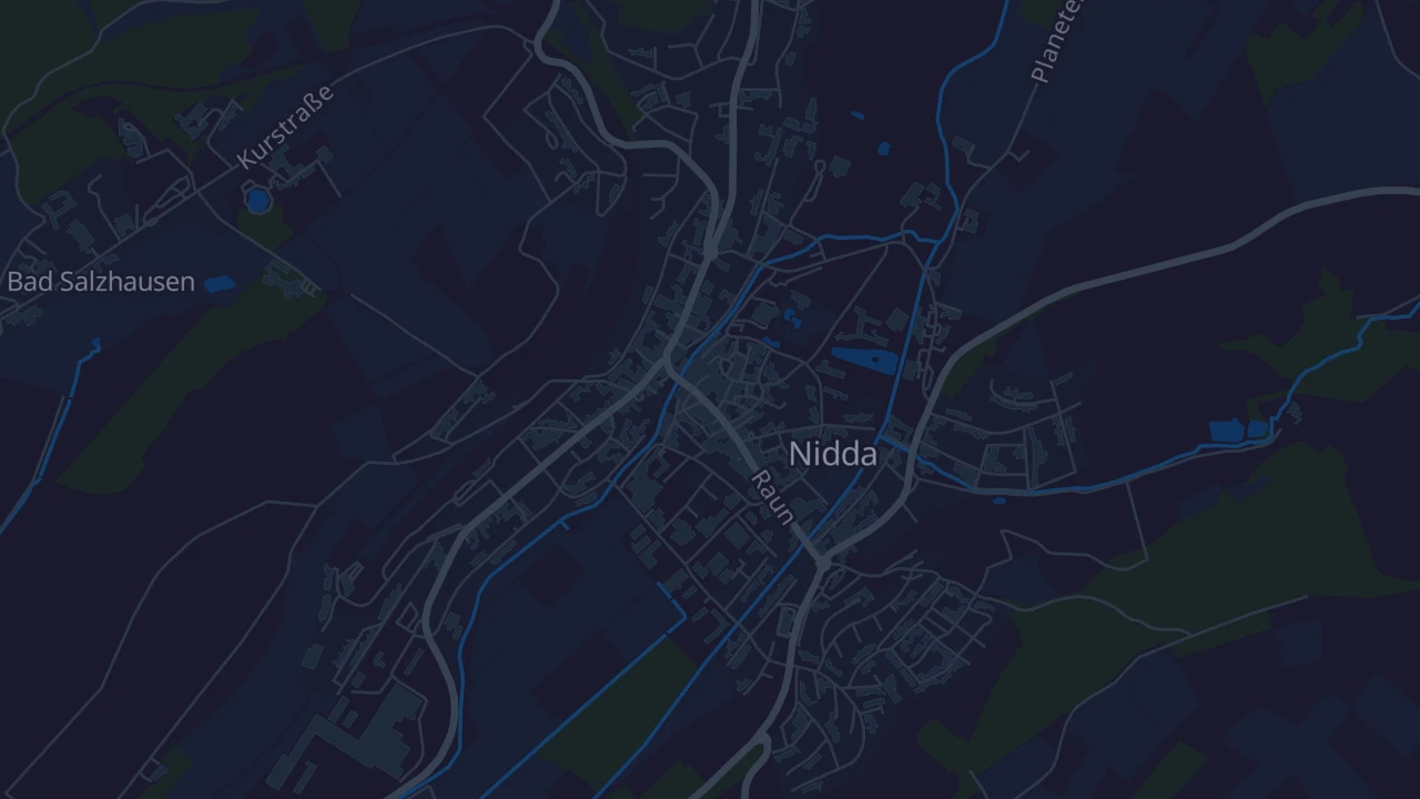 Karte von Nidda