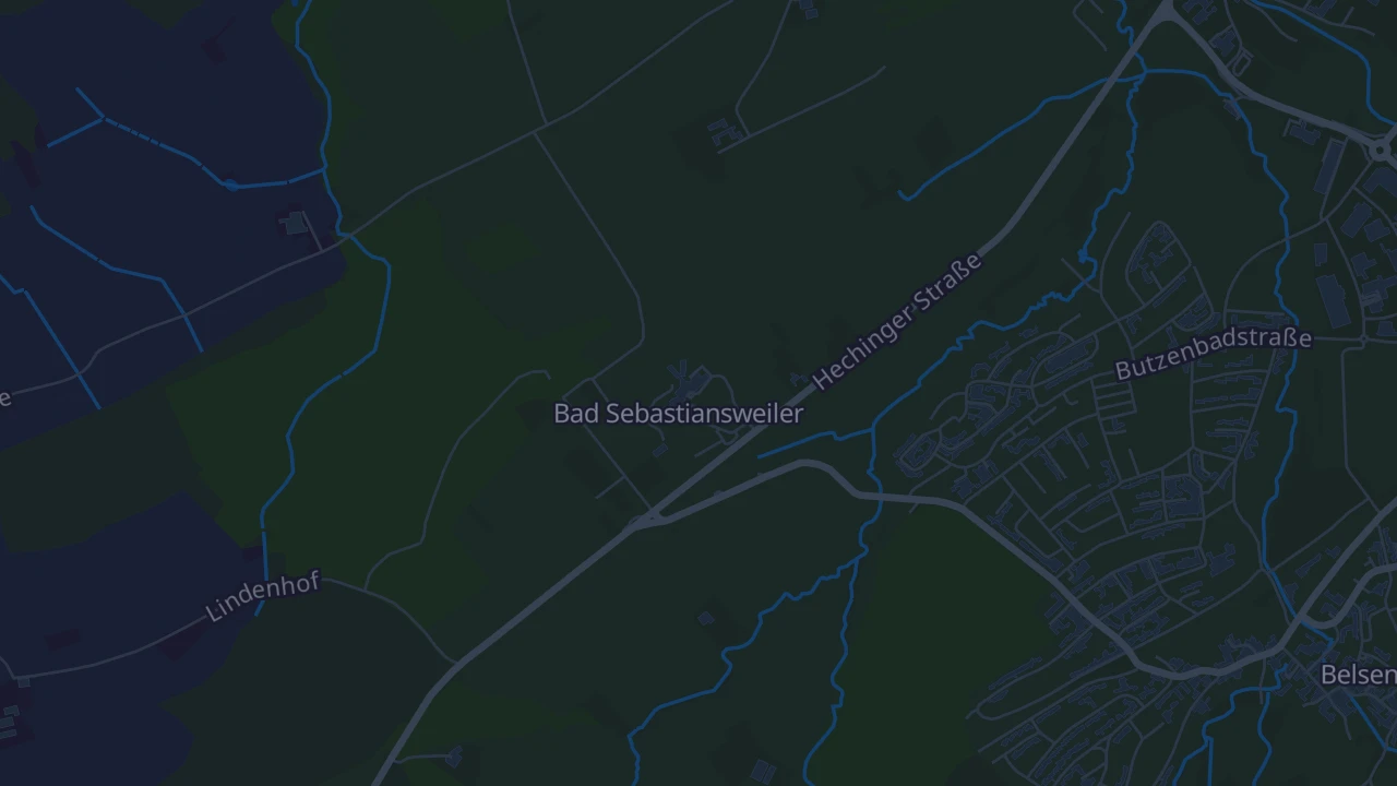 Karte von Mössingen-Bad Sebastiansweiler