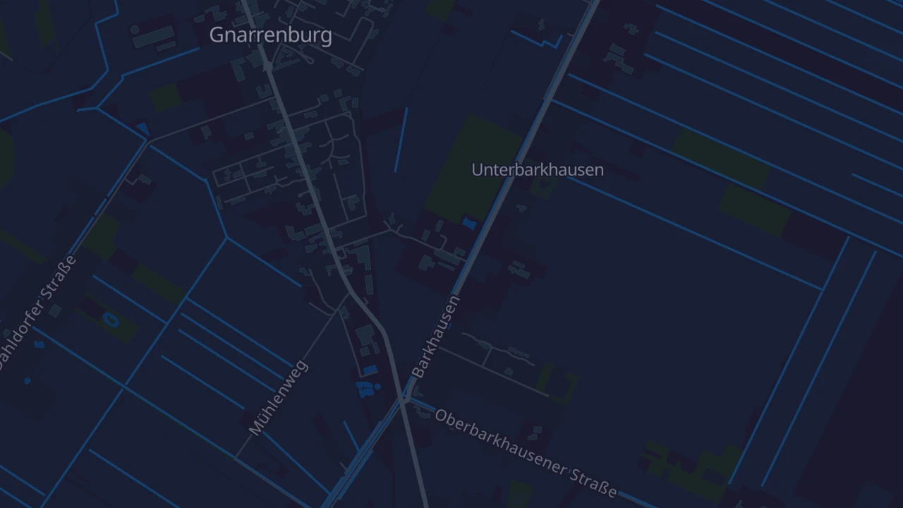 Karte von Gnarrenburg