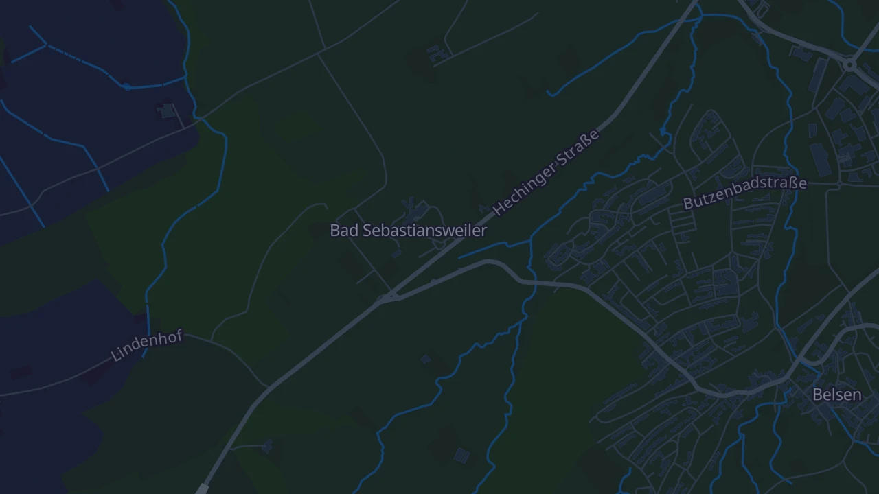 Karte von Mössingen
