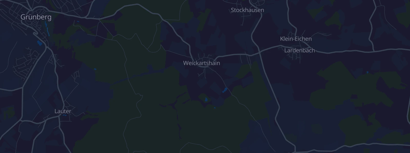 Karte von Grünberg - Weickartshain