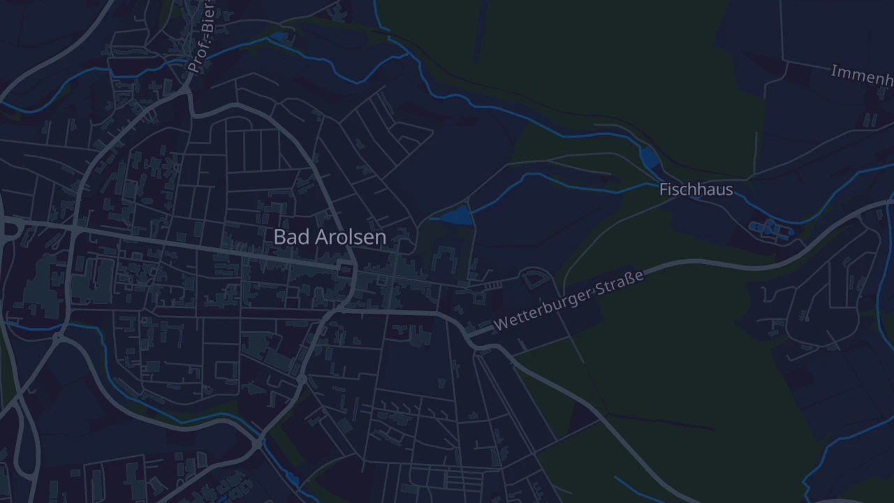 Karte von Bad Arolsen