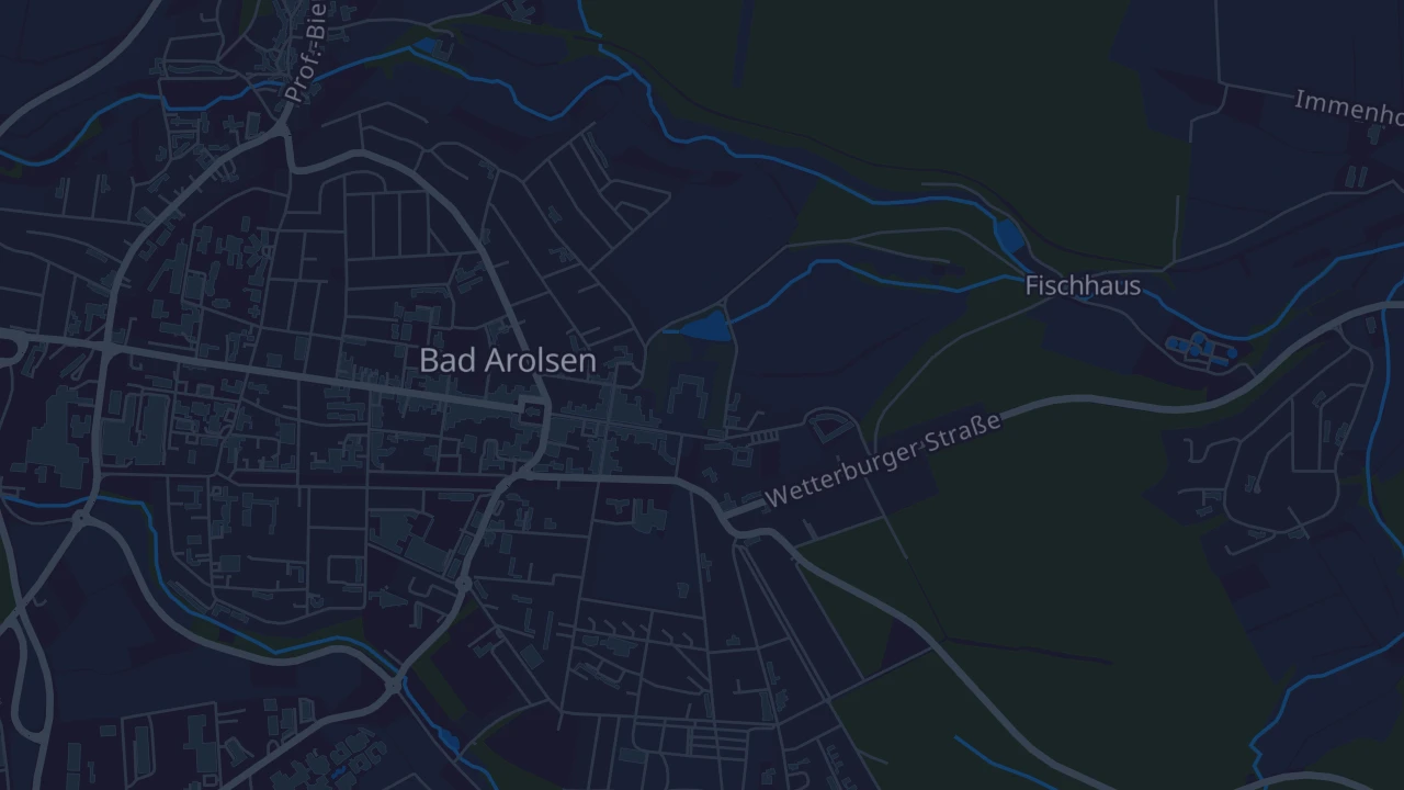 Karte von Bad Arolsen