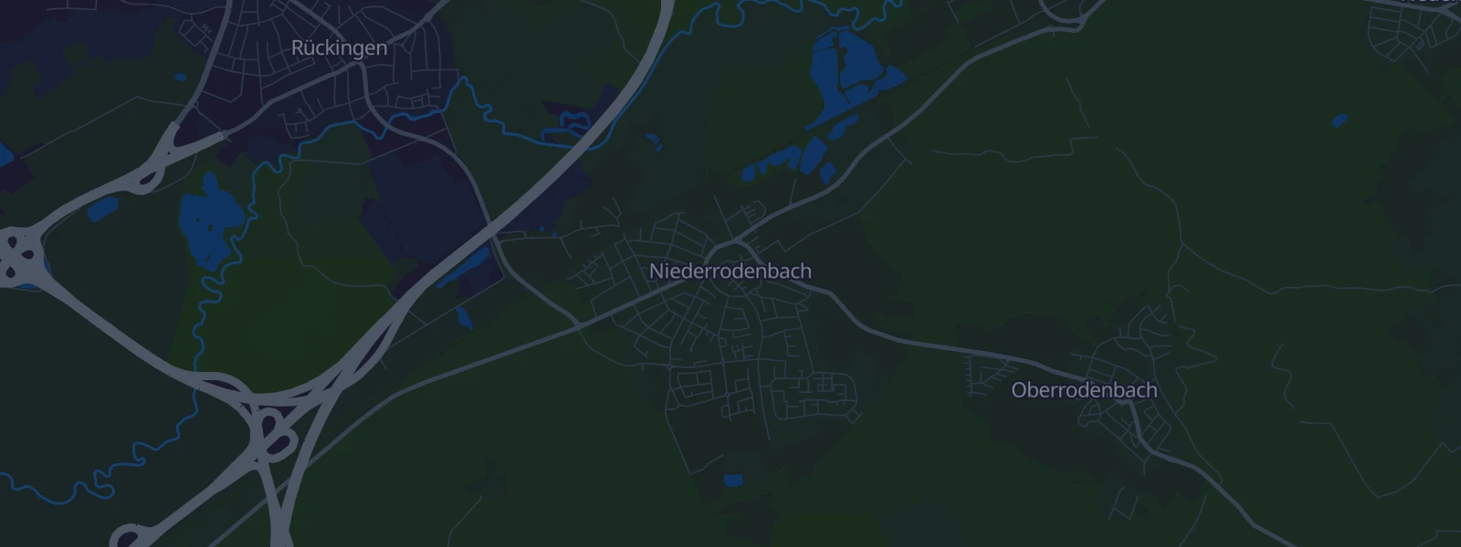 Karte von Rodenbach - Niederrodenbach