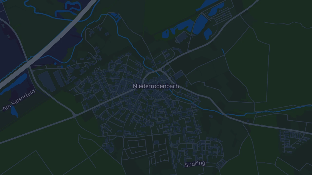 Karte von Rodenbach - Niederrodenbach