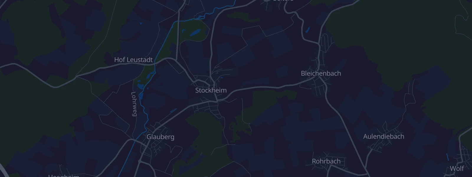 Karte von Glauburg - Stockheim
