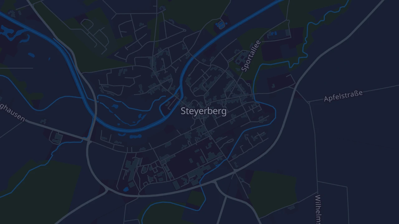 Karte von Steyerberg