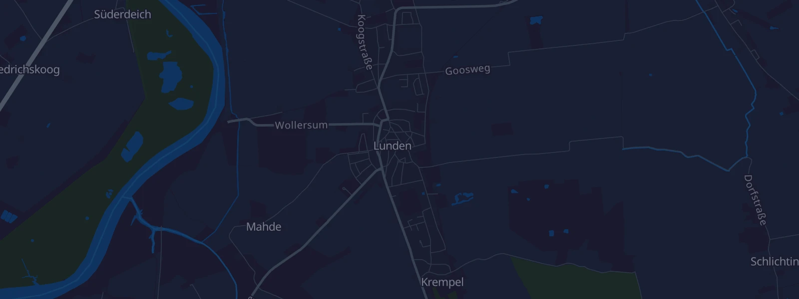 Karte von Lunden