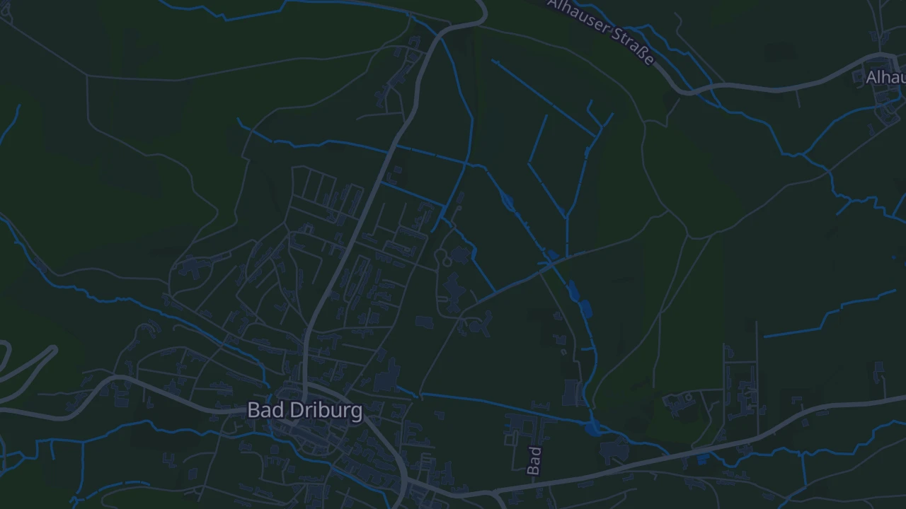 Karte von Bad Driburg