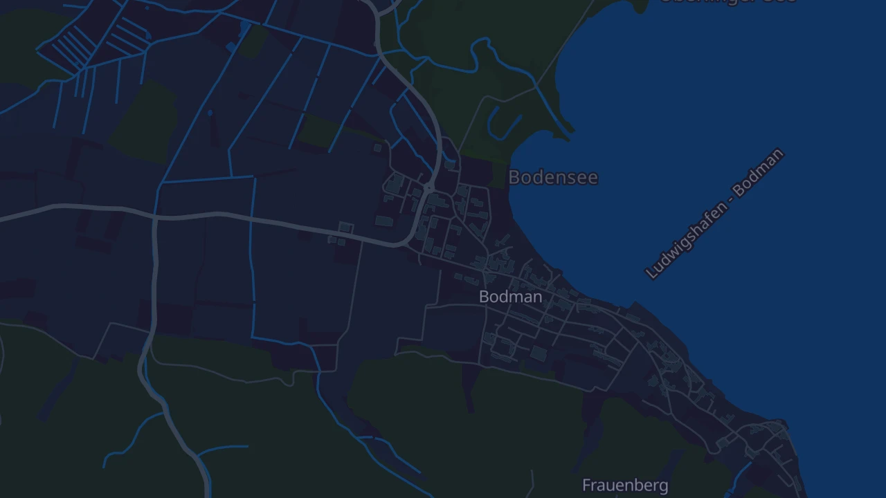 Karte von Bodman