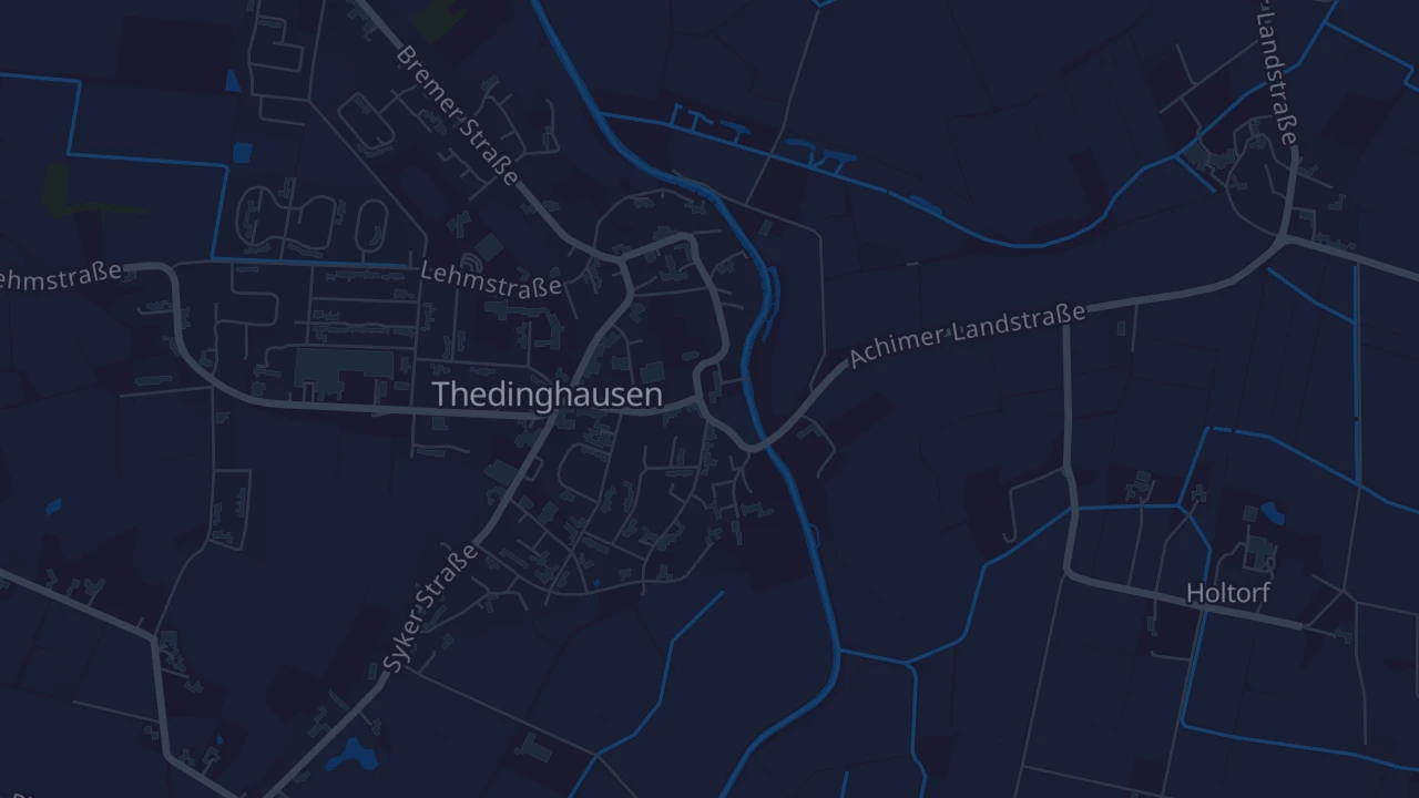 Karte von Thedinghausen