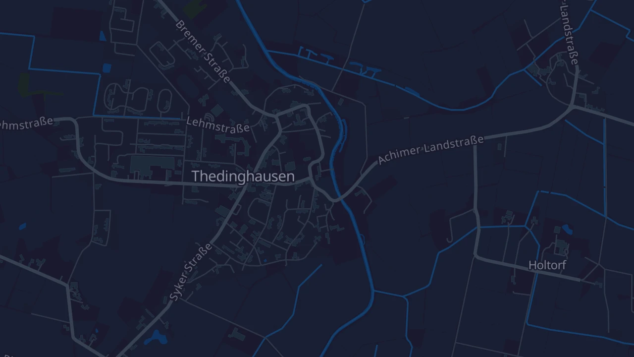 Karte von Thedinghausen