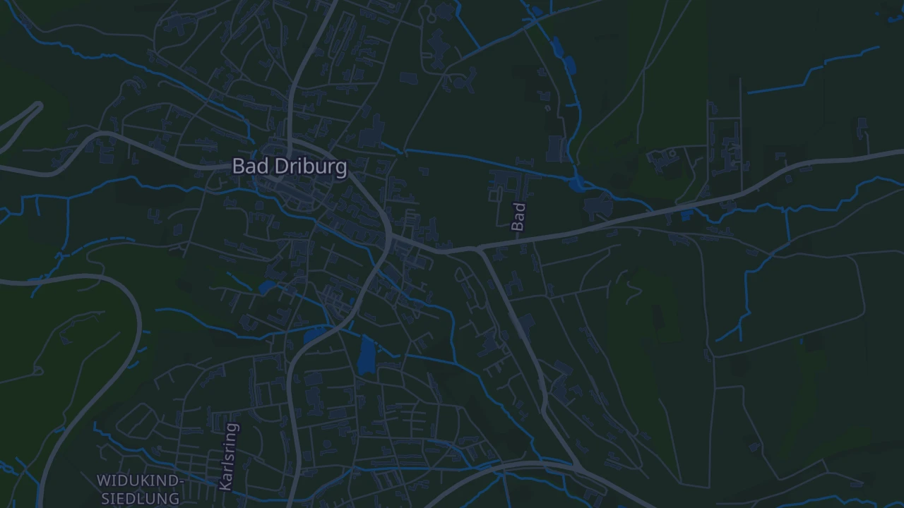 Karte von Bad Driburg