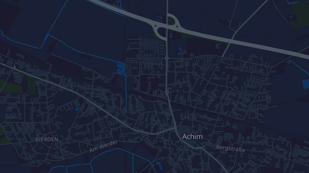 Karte von Achim