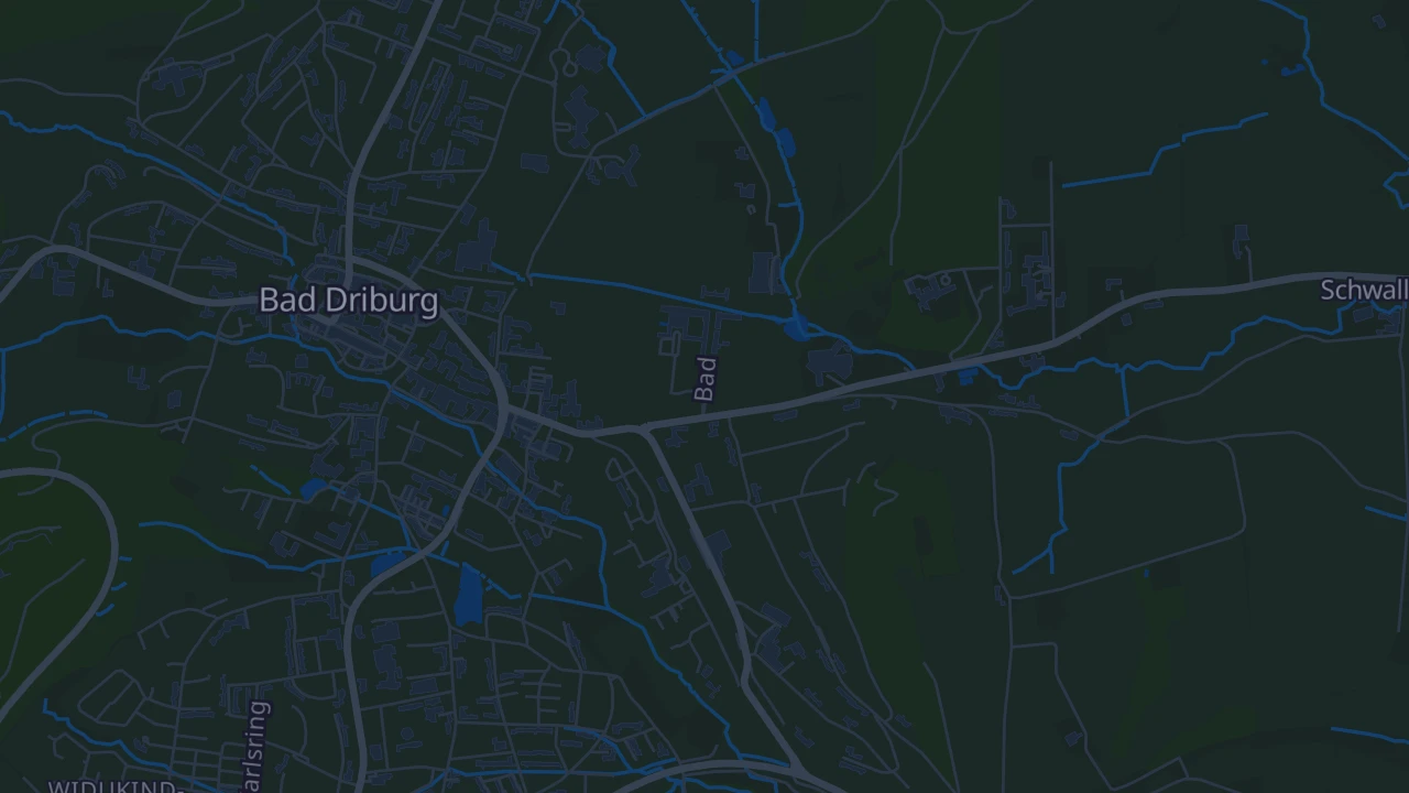 Karte von Bad Driburg
