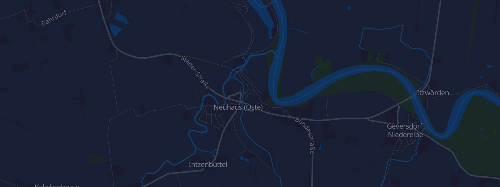 Karte von Neuhaus an der Oste
