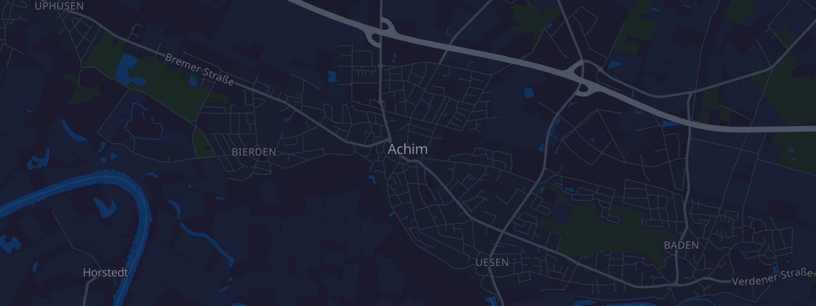 Karte von Achim