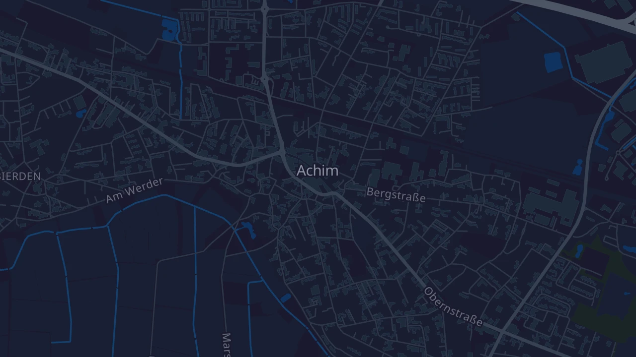 Karte von Achim