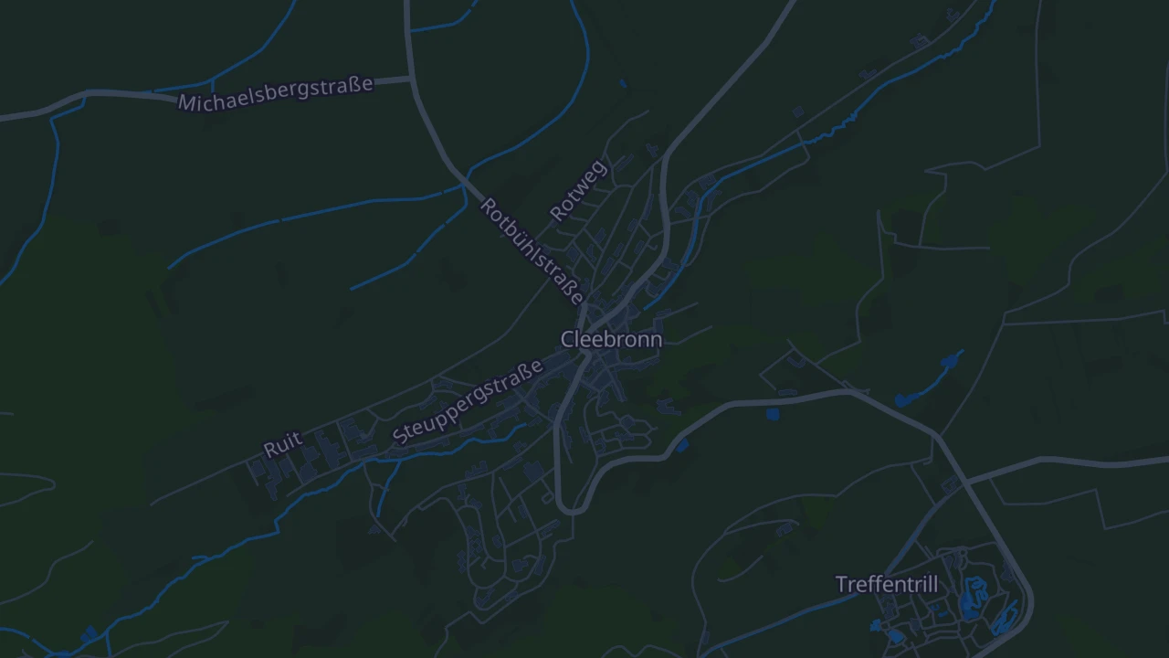 Karte von Cleebronn