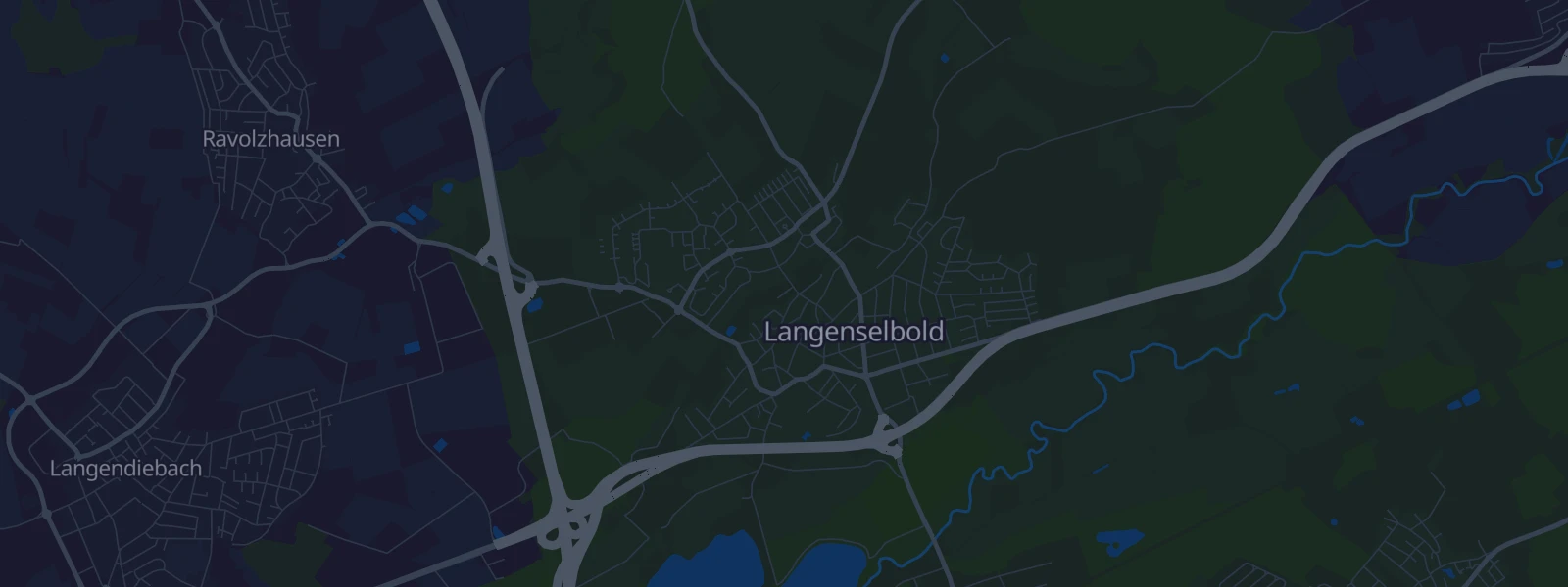 Karte von Langenselbold