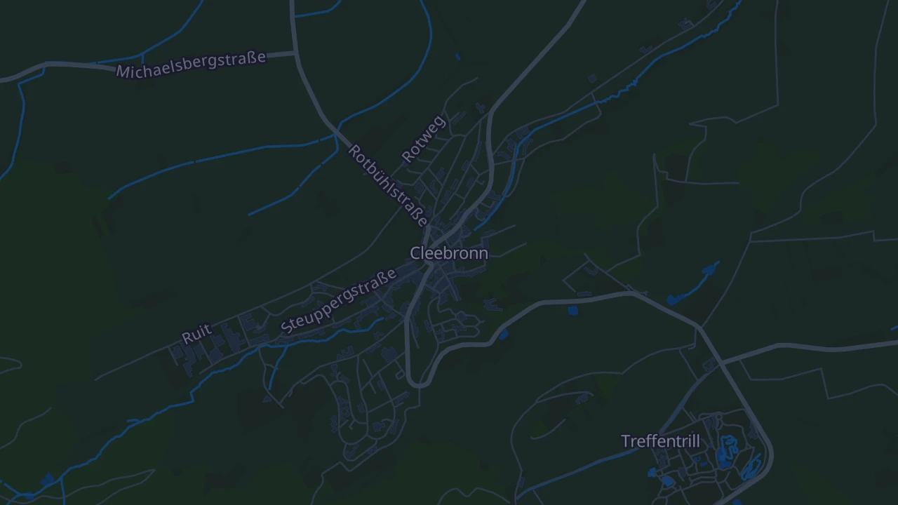 Karte von Cleebronn