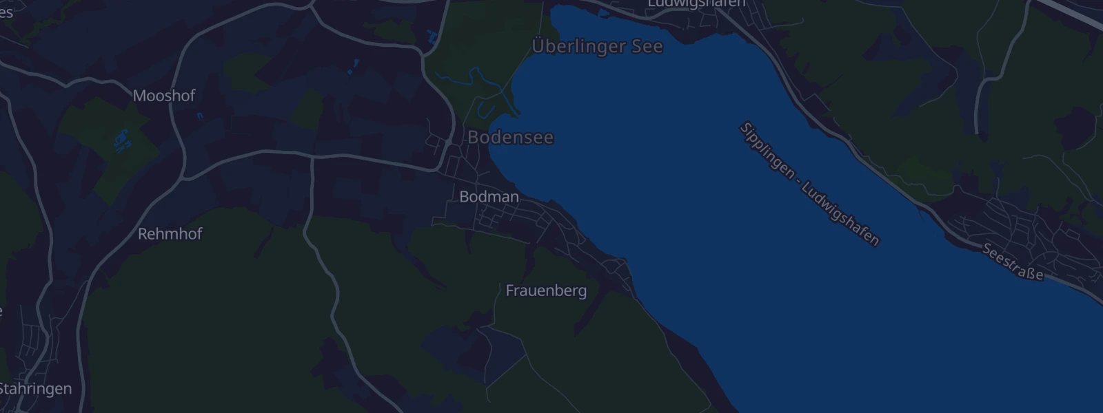 Karte von Bodman