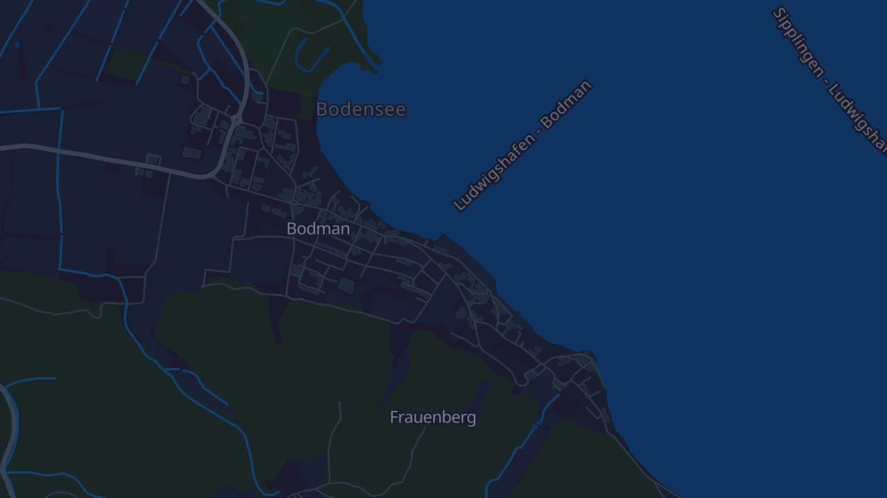Karte von Bodman