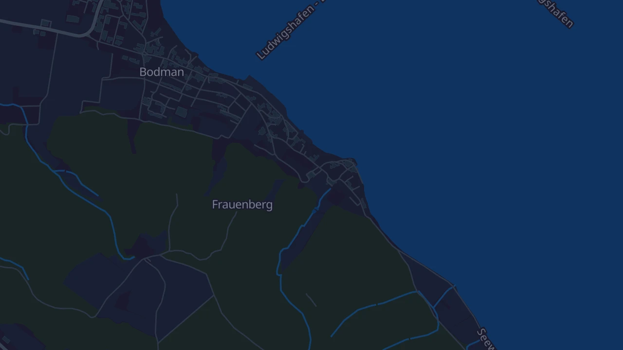Karte von Bodman