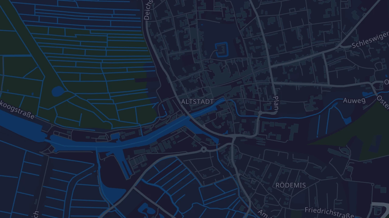 Karte von Husum