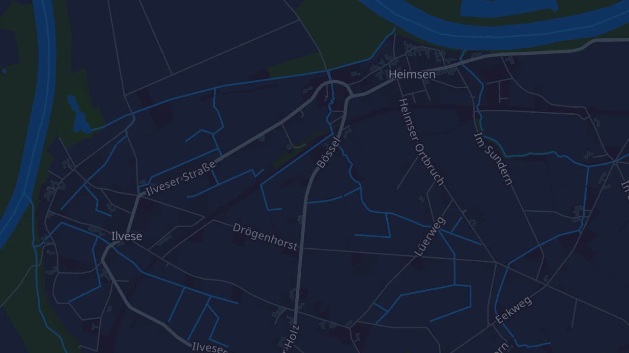 Karte von Petershagen
