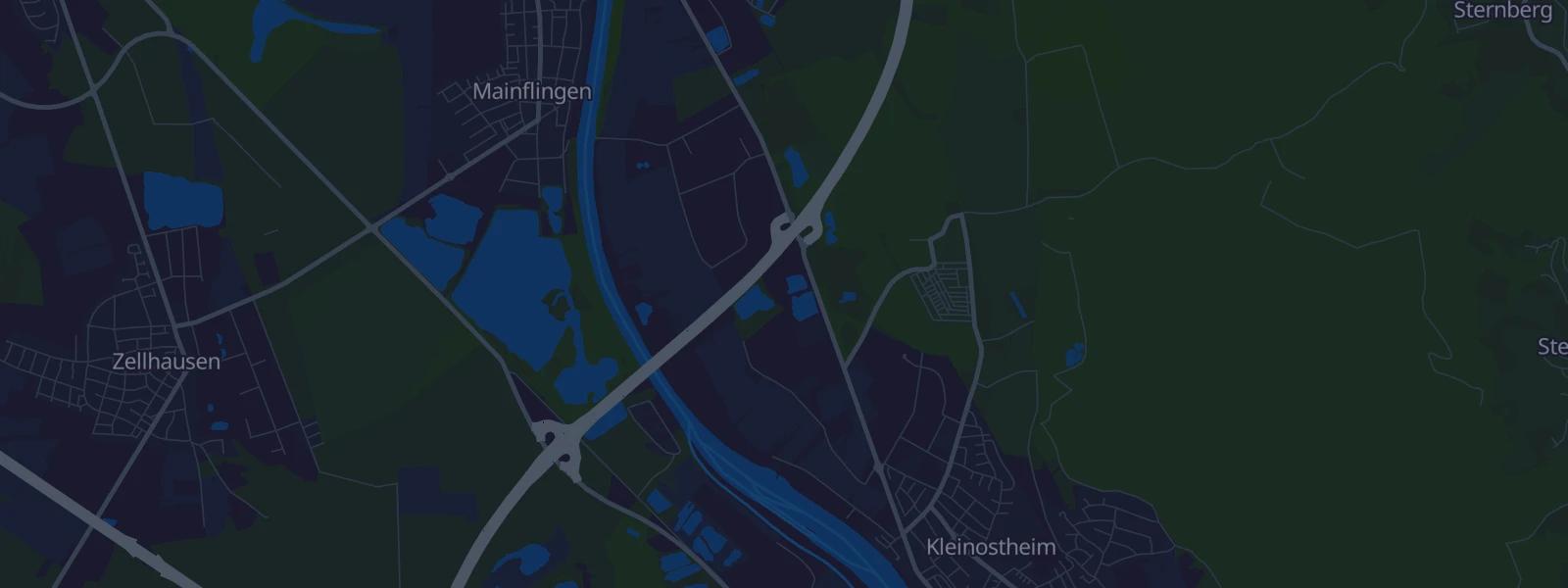 Karte von Kleinostheim