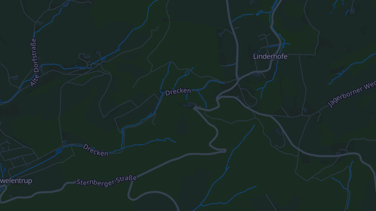 Karte von Extertal