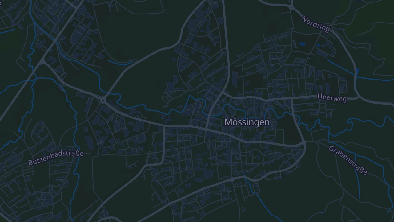 Karte von Mössingen