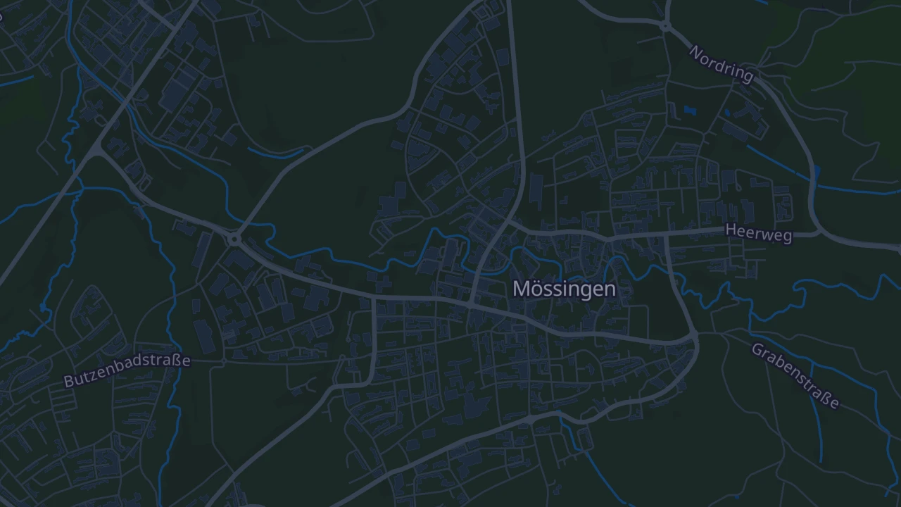 Karte von Mössingen