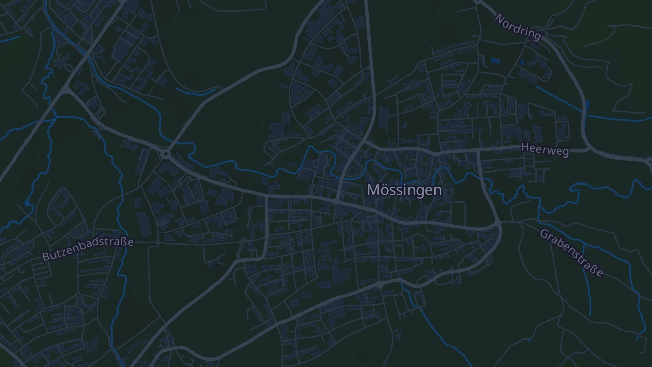 Karte von Mössingen