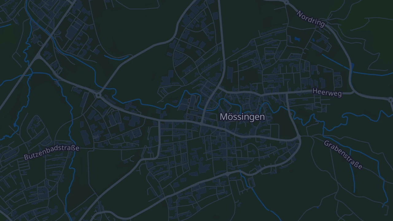 Karte von Mössingen