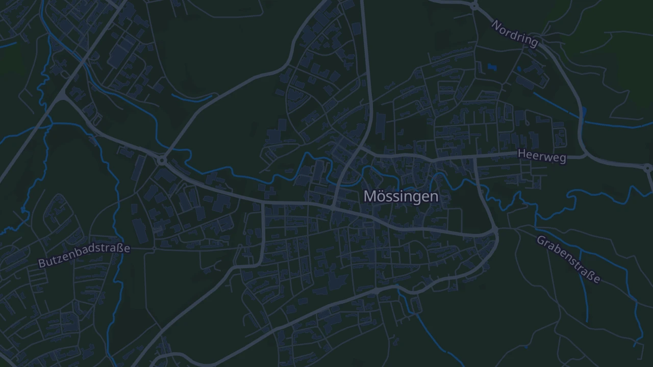 Karte von Mössingen