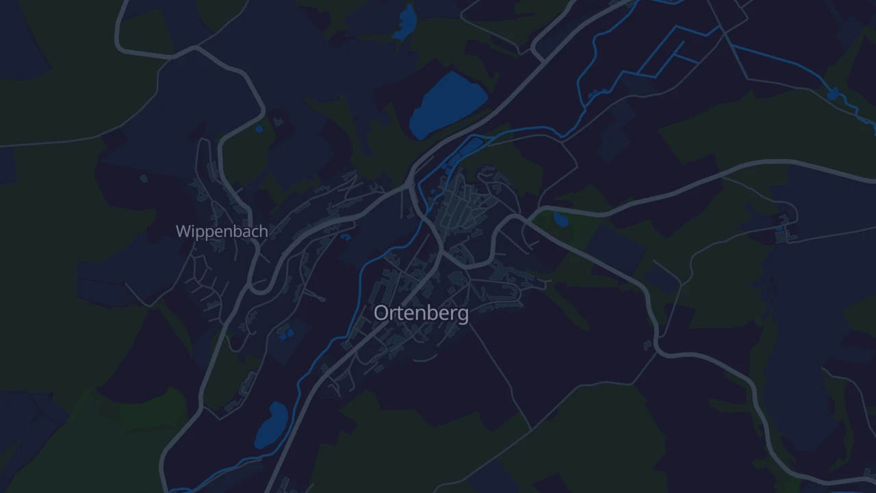 Karte von Ortenberg