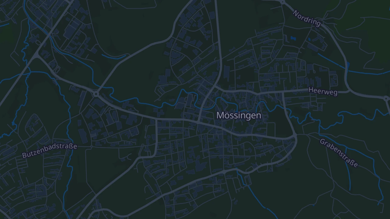 Karte von Mössingen