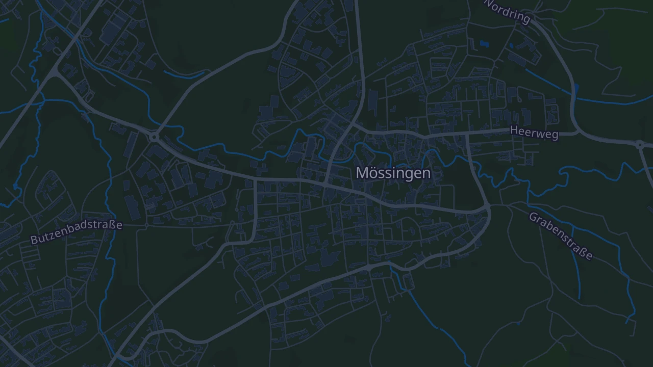Karte von Mössingen