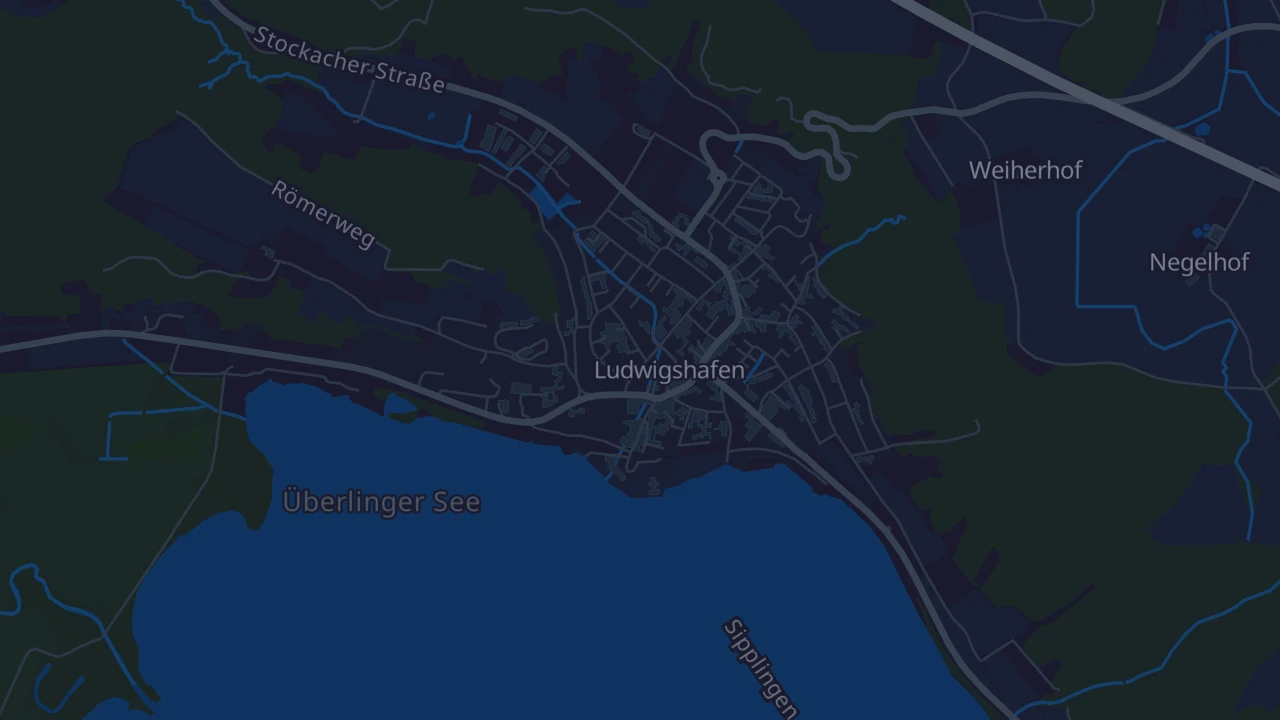 Karte von Ludwigshafen