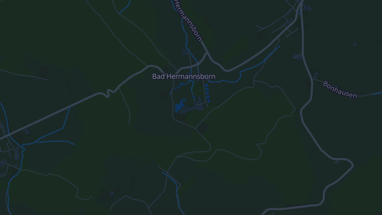 Karte von Bad Driburg
